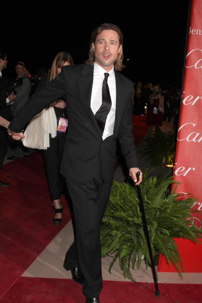 LOS ANGELES, JAN 7 - Brad Pitt arrives at the 2012 Palm Springs International Film Festival Gala at Palm Springs Convention Center on January 7, 2012 in Palm Springs, CA photo