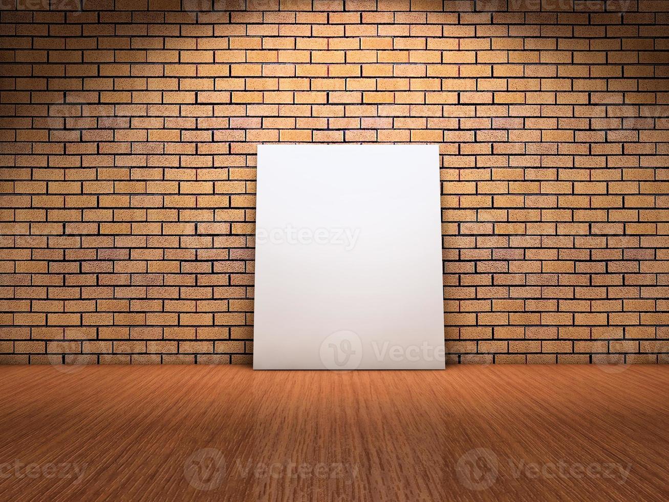 Card against the wall photo