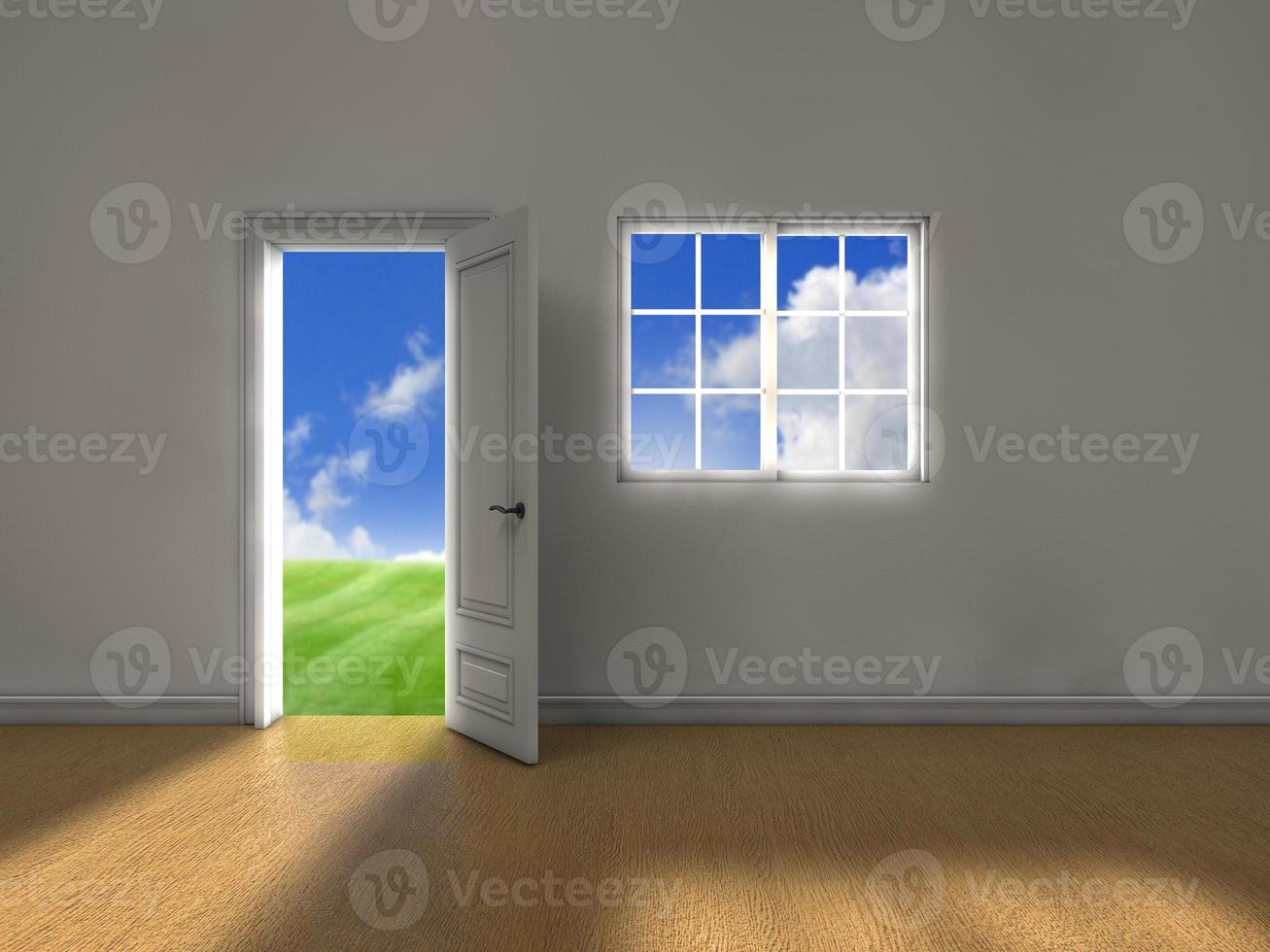 Clean weather door photo