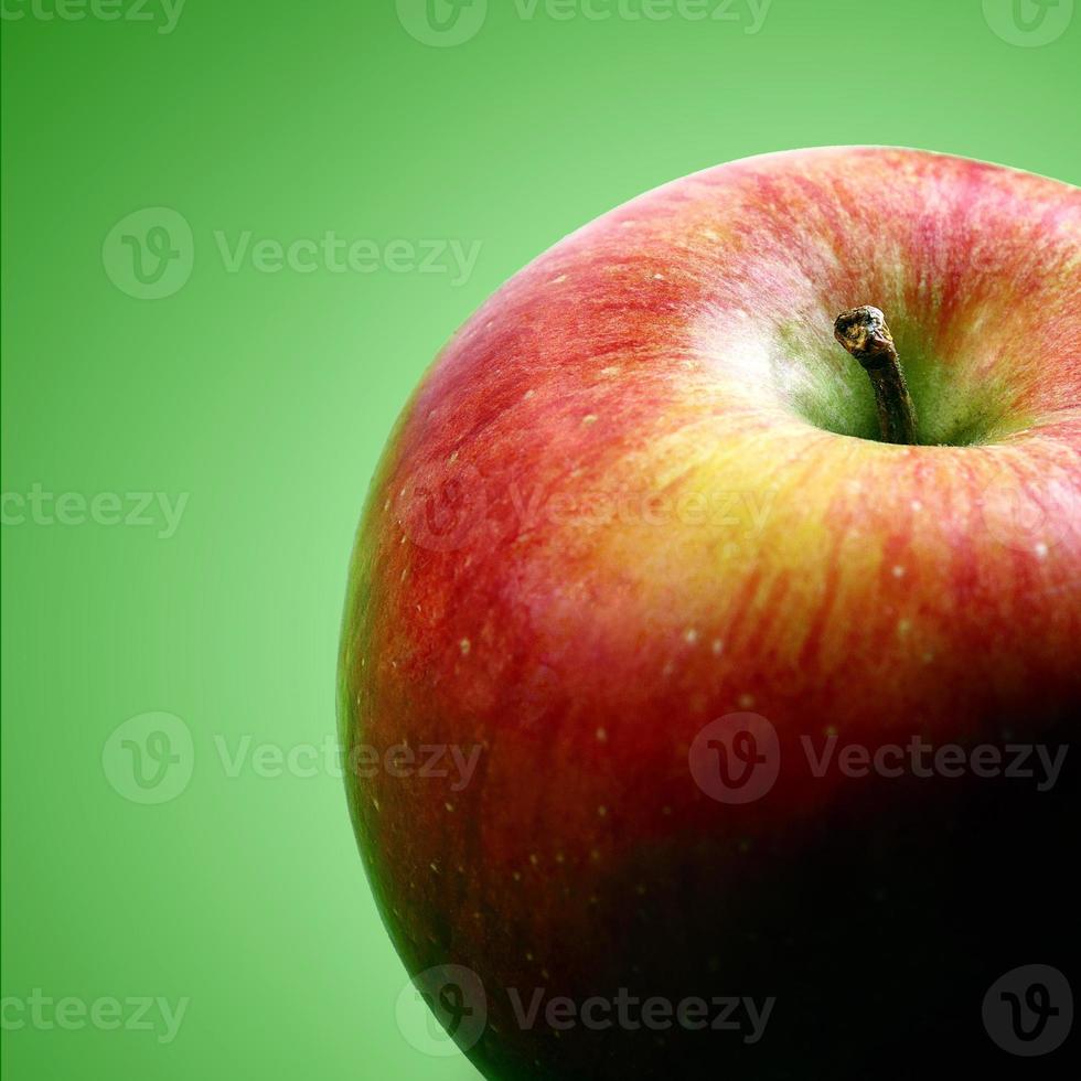 Red apple background photo