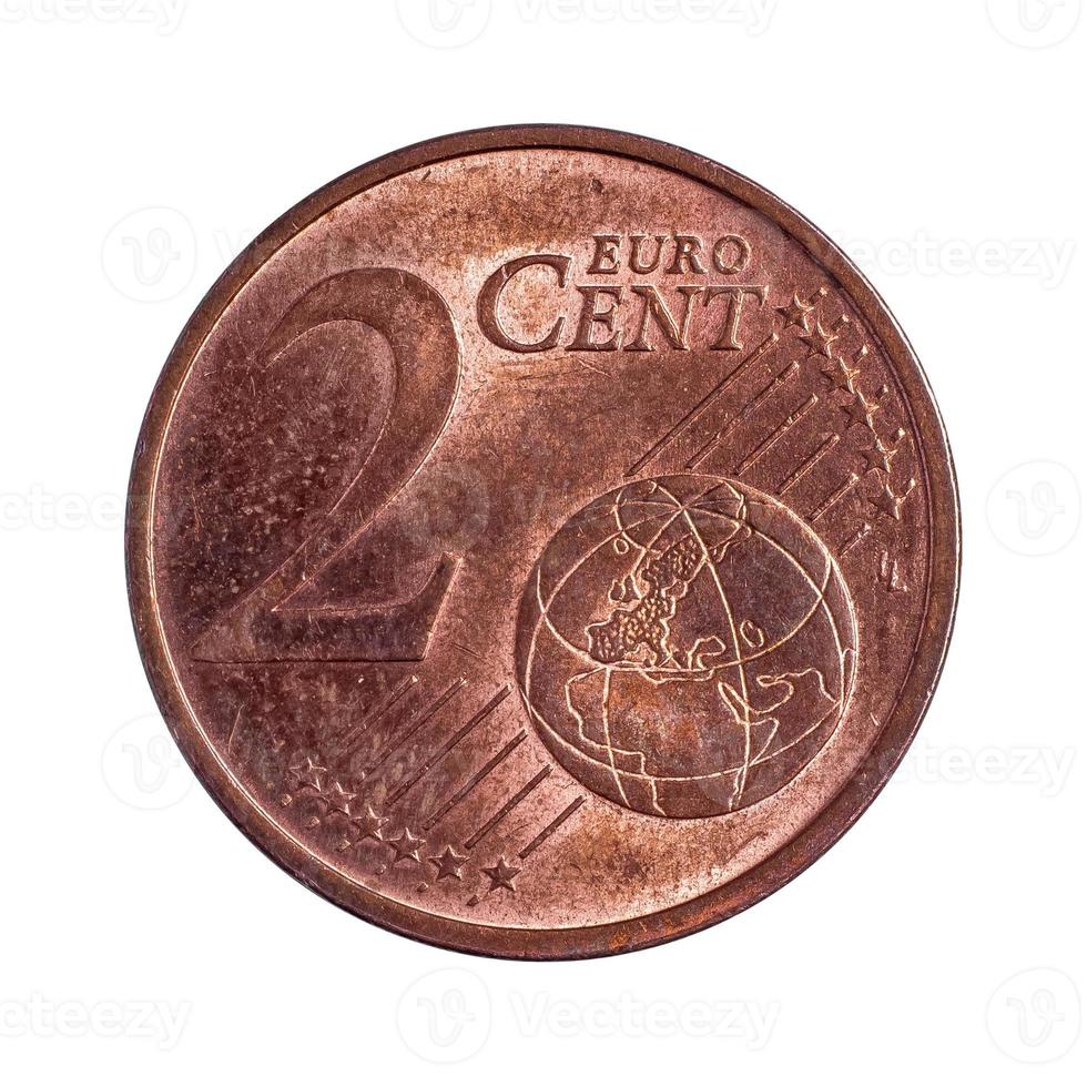 Two euro cents photo