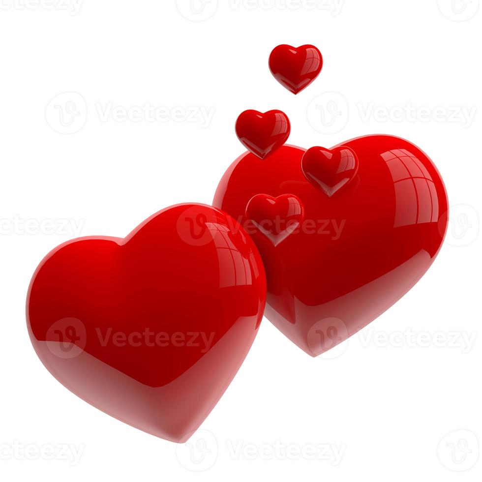 Hearts in love photo