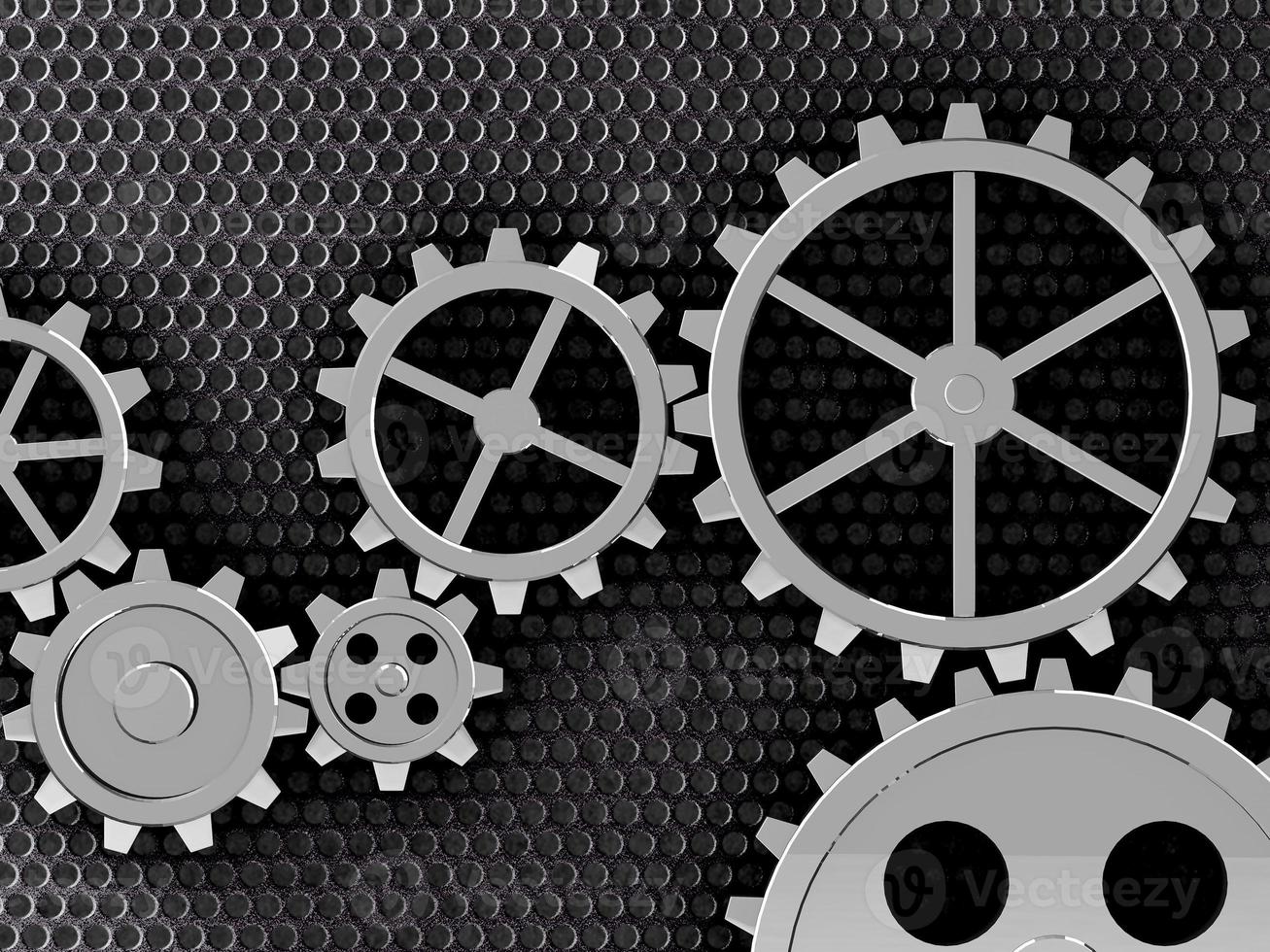 Metal gears background 9557932 Stock Photo at Vecteezy