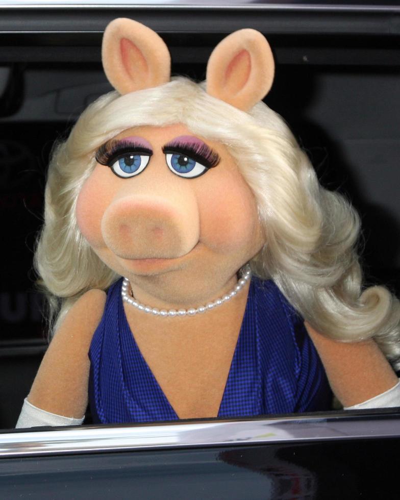 LOS ANGELES, MAR 11 - Miss Piggy at the Muppets Most Wanted, Los Angeles Premiere at the El Capitan Theater on March 11, 2014 in Los Angeles, CA photo