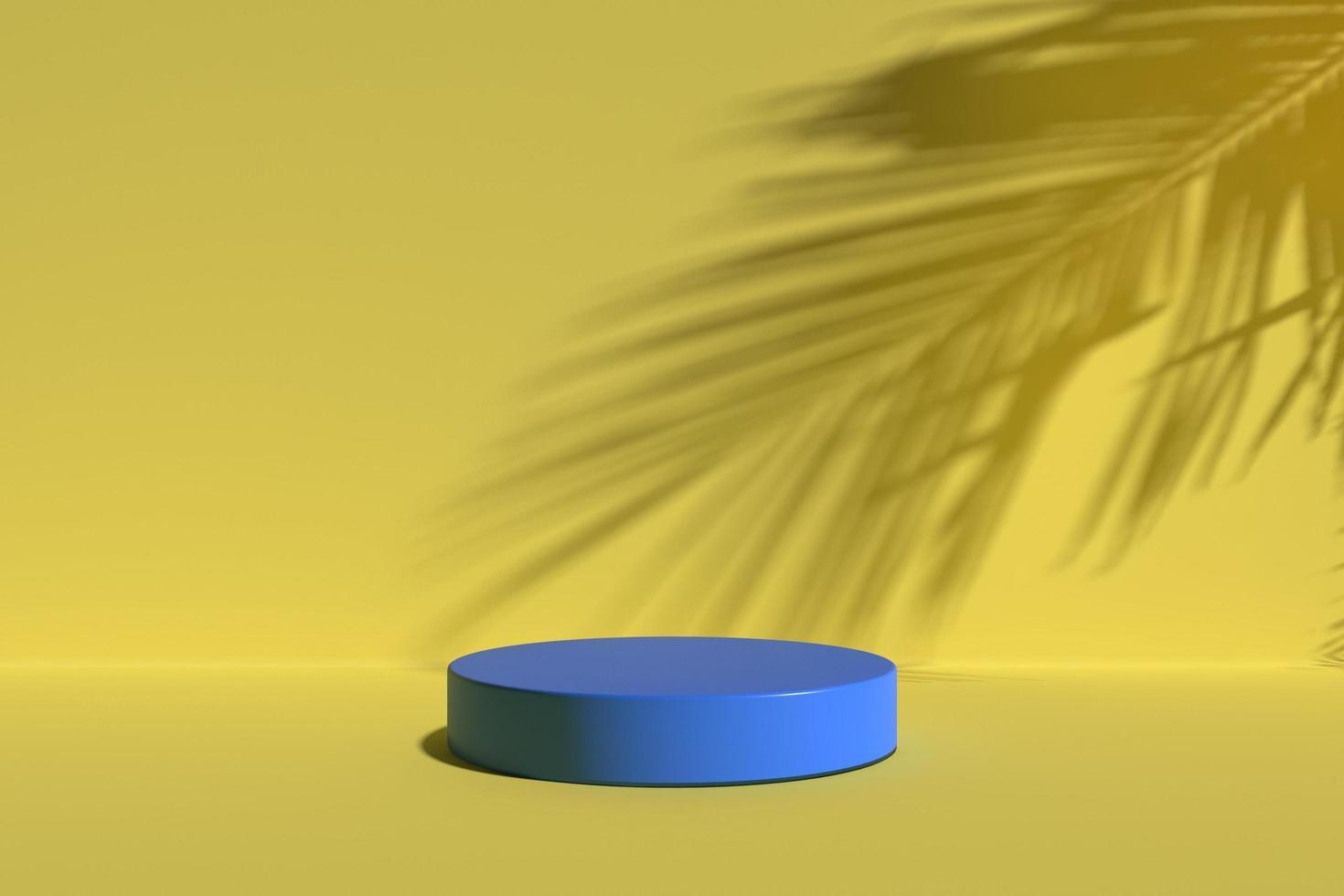 Abstract minimal design for cosmetic or product  podium 3d rende photo