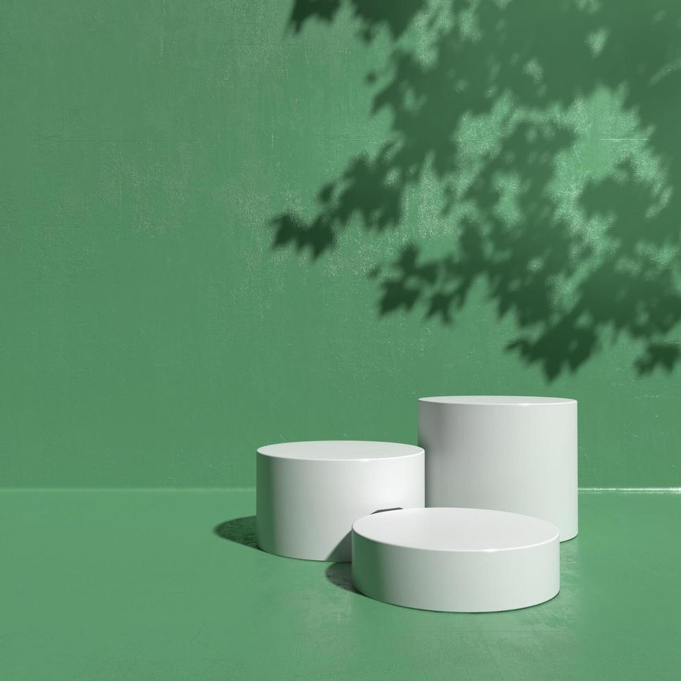 Abstract minimal scene, design for cosmetic or product display podium 3d render. photo