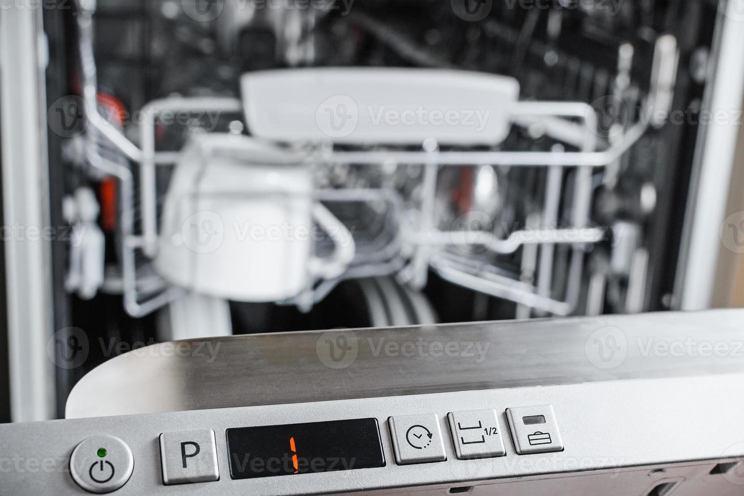 dishwasher control panel photo