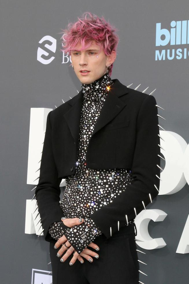 LOS ANGELES, MAY 15 - Machine Gun Kelly at the 2022 Billboard Music Awards at MGM Garden Arena on May 15, 2022 in Las Vegas, NV photo