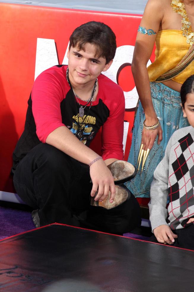 LOS ANGELES, JAN 26 - Prince Michael Jackson at the Michael Jackson Immortalized Handprint and Footprint Ceremony at Graumans Chinese Theater on January 26, 2012 in Los Angeles, CA photo