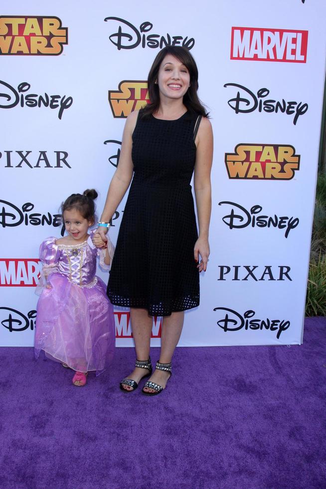 LOS ANGELES, OCT 1 - Elliotte Anne Puro, Marla Sokoloff at the VIP Disney Halloween Event at Disney Consumer Product Pop Up Store on October 1, 2014 in Glendale, CA photo