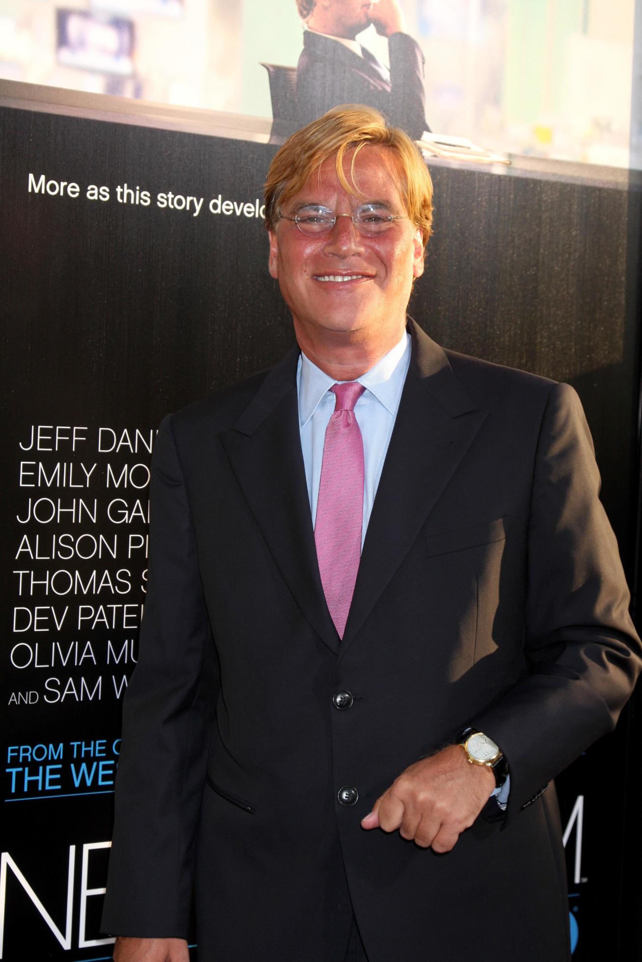 LOS ANGELES, JUN 20 - Aaron Sorkin arrives at HBO s The Newsroom Los