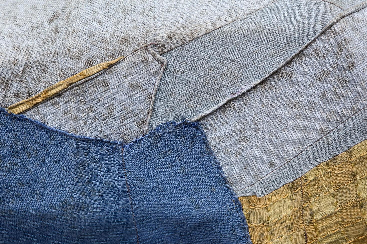 Dirty old fabric as a grunge background photo