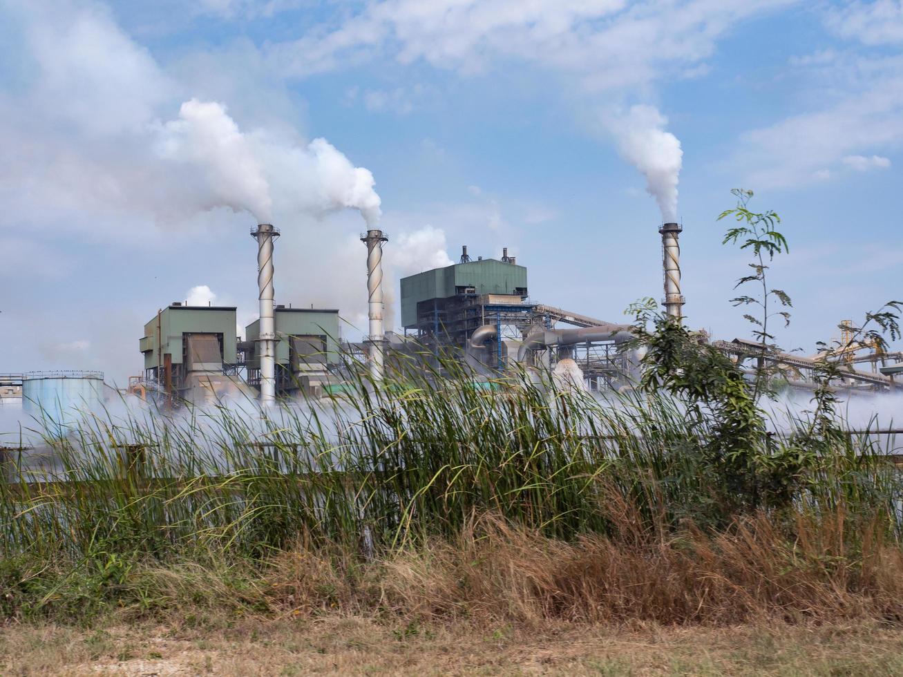 Sugar cane factory photo