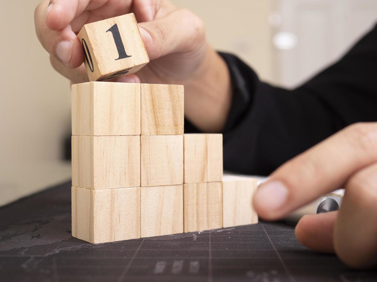 Business concept growth success process. photo
