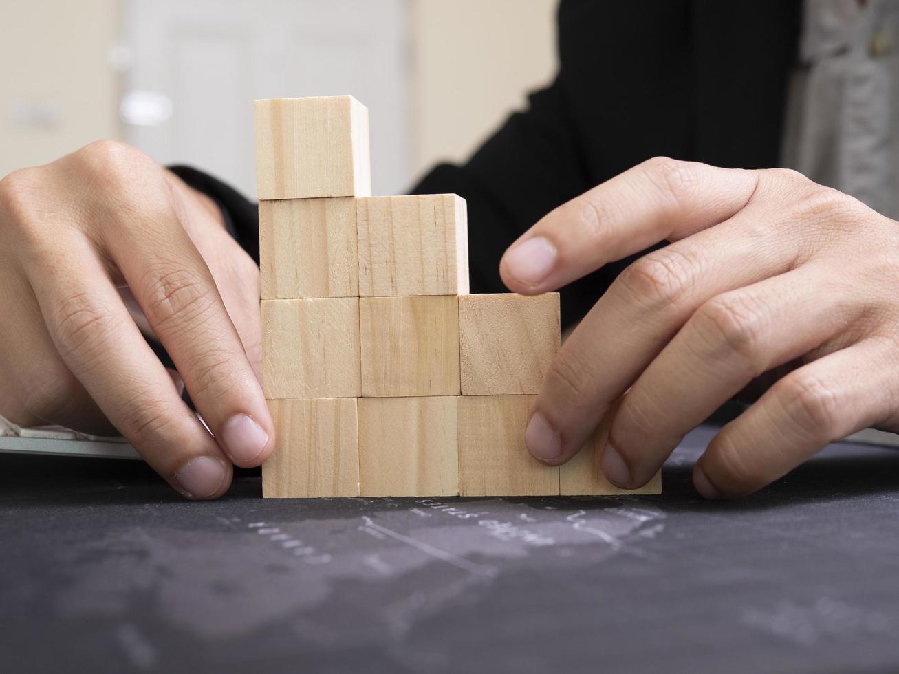 Business concept growth success process. photo
