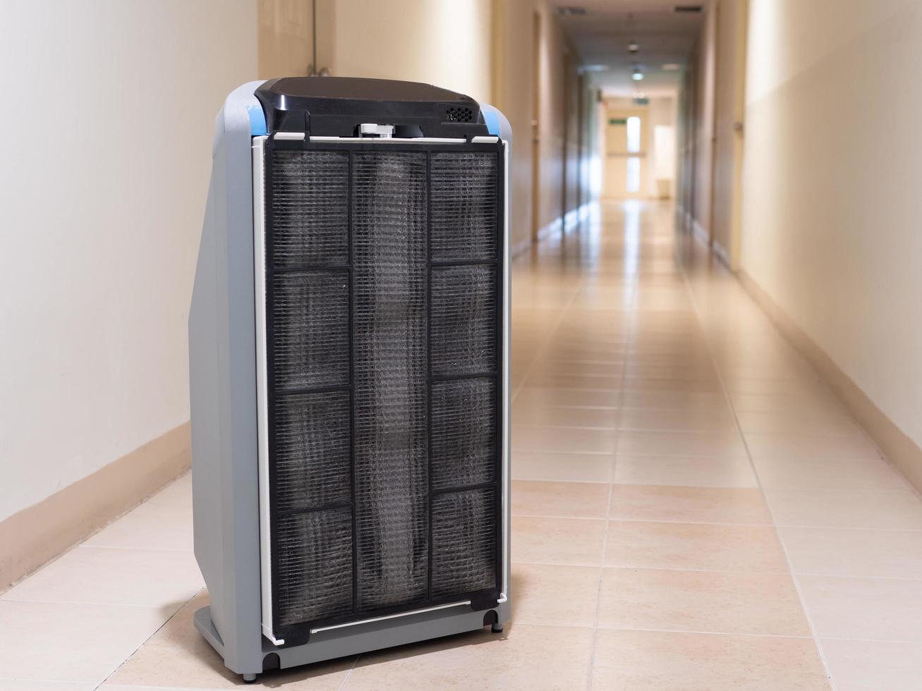 SMART Air purifier in a bedroom, filter for clean room photo