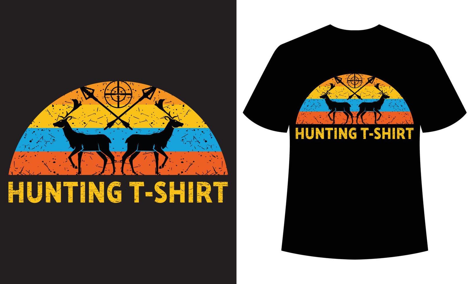 Hunting New T-shirt Design Template 2022 vector