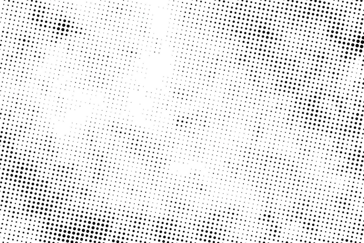 Vector abstract grunge halftone black dost texture background.