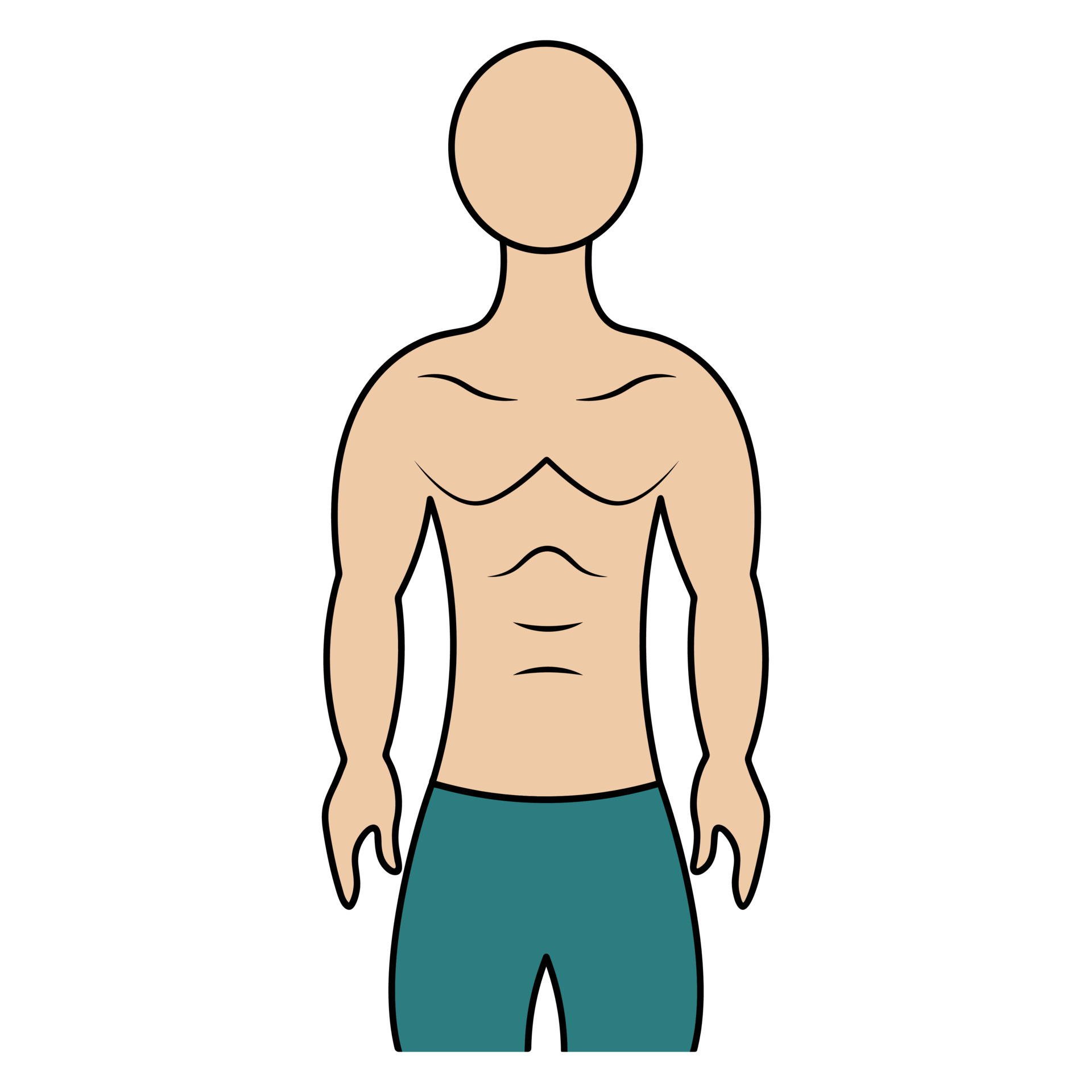 Torso Of A Young Man