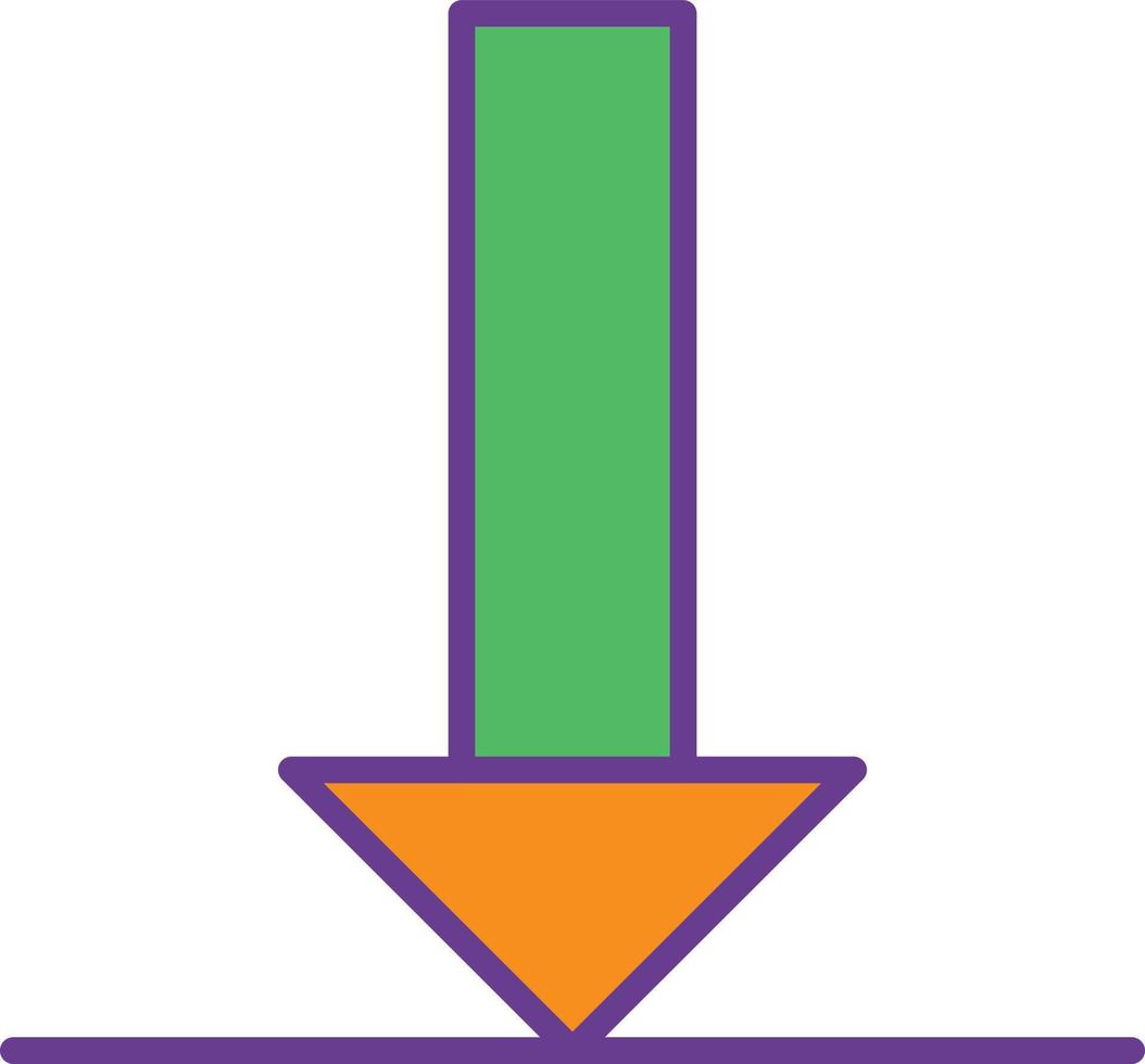 Download Line Filled Two Color vector