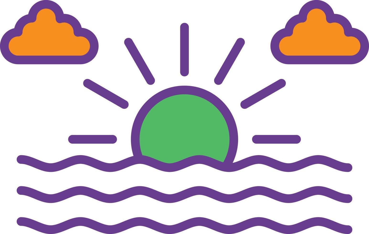 Liana Line Filled Two Color vector