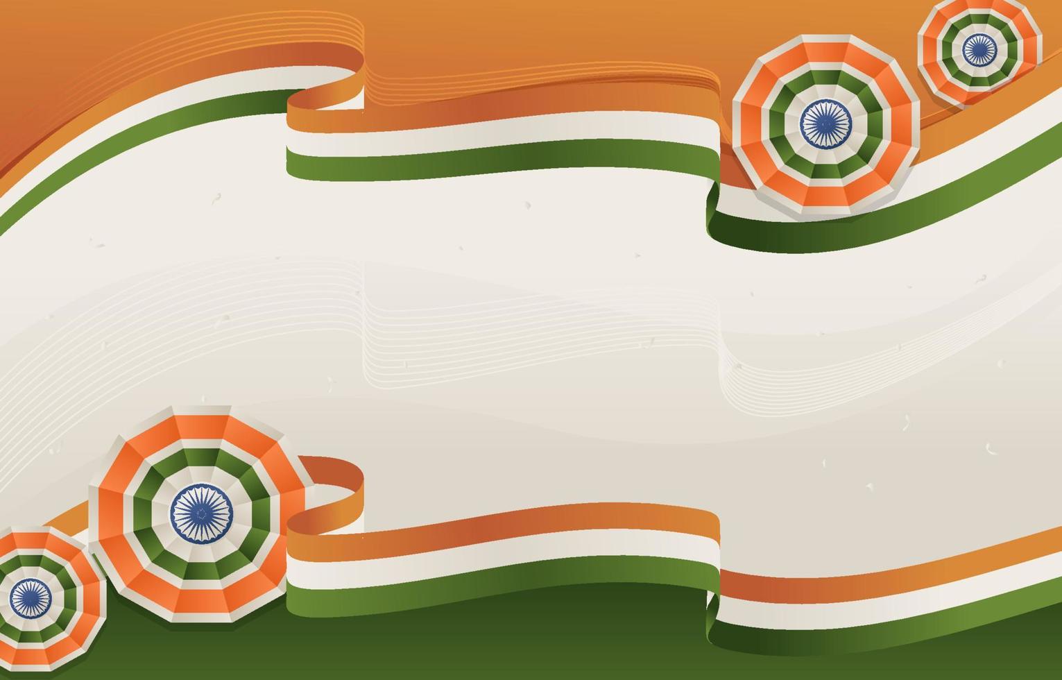 India independence day background vector