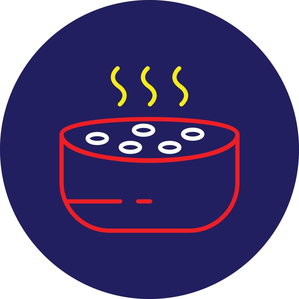 Line Multicolour Icons vector