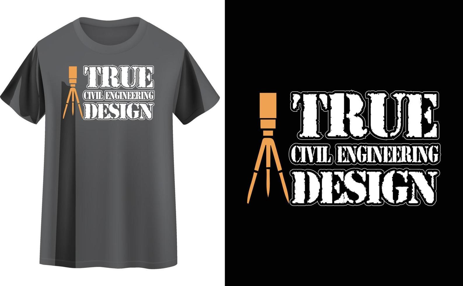 Engineer t shirt design vector