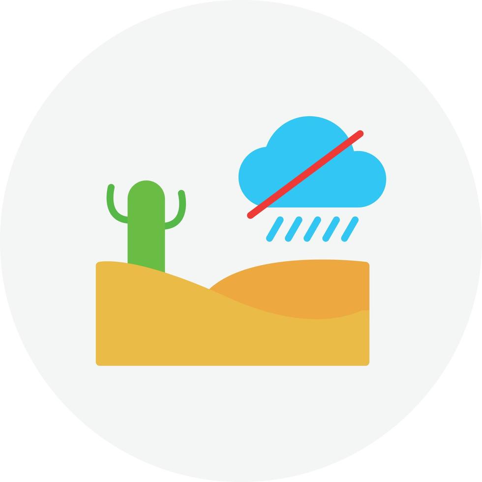 No Rain Flat Circle vector