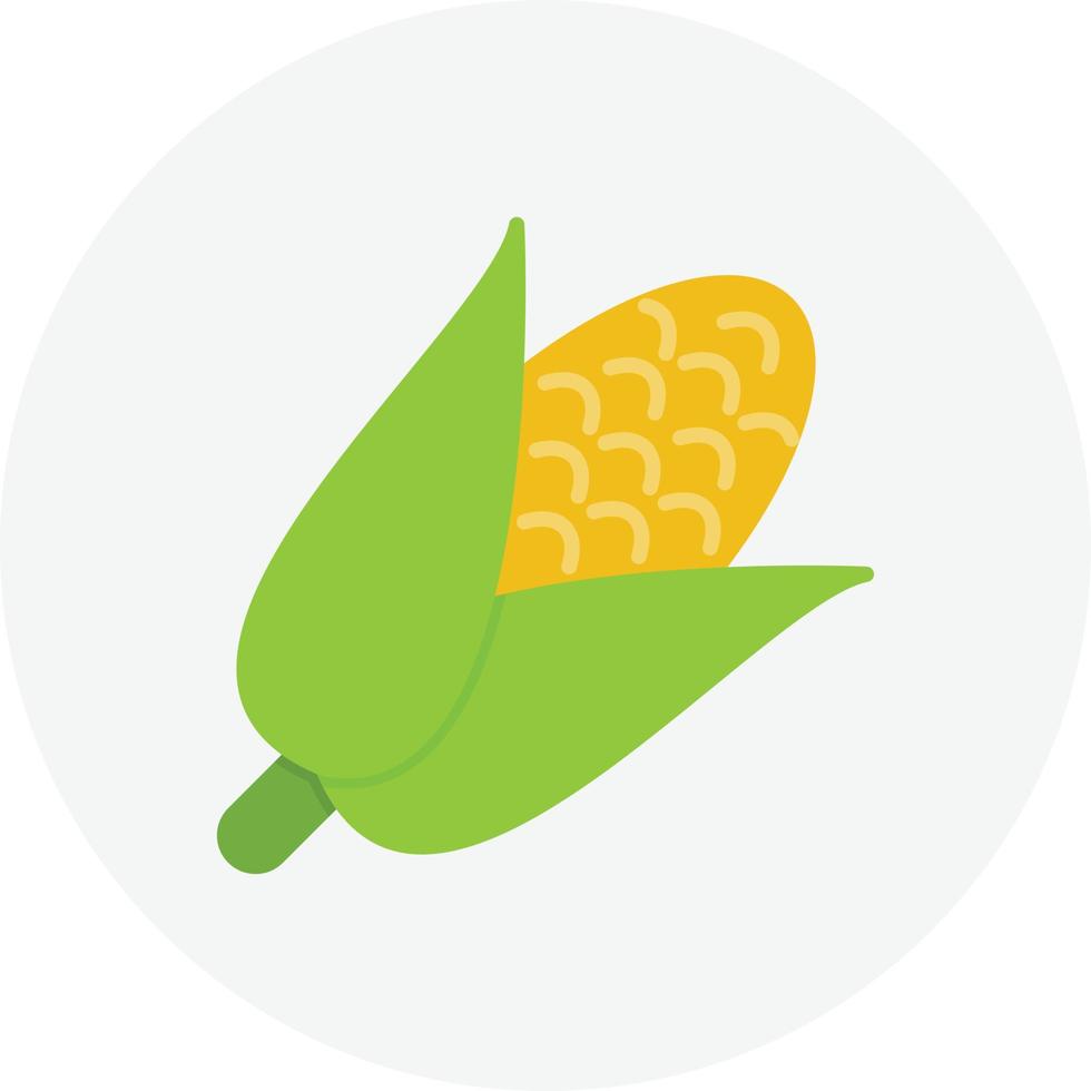 Corn Flat Circle vector