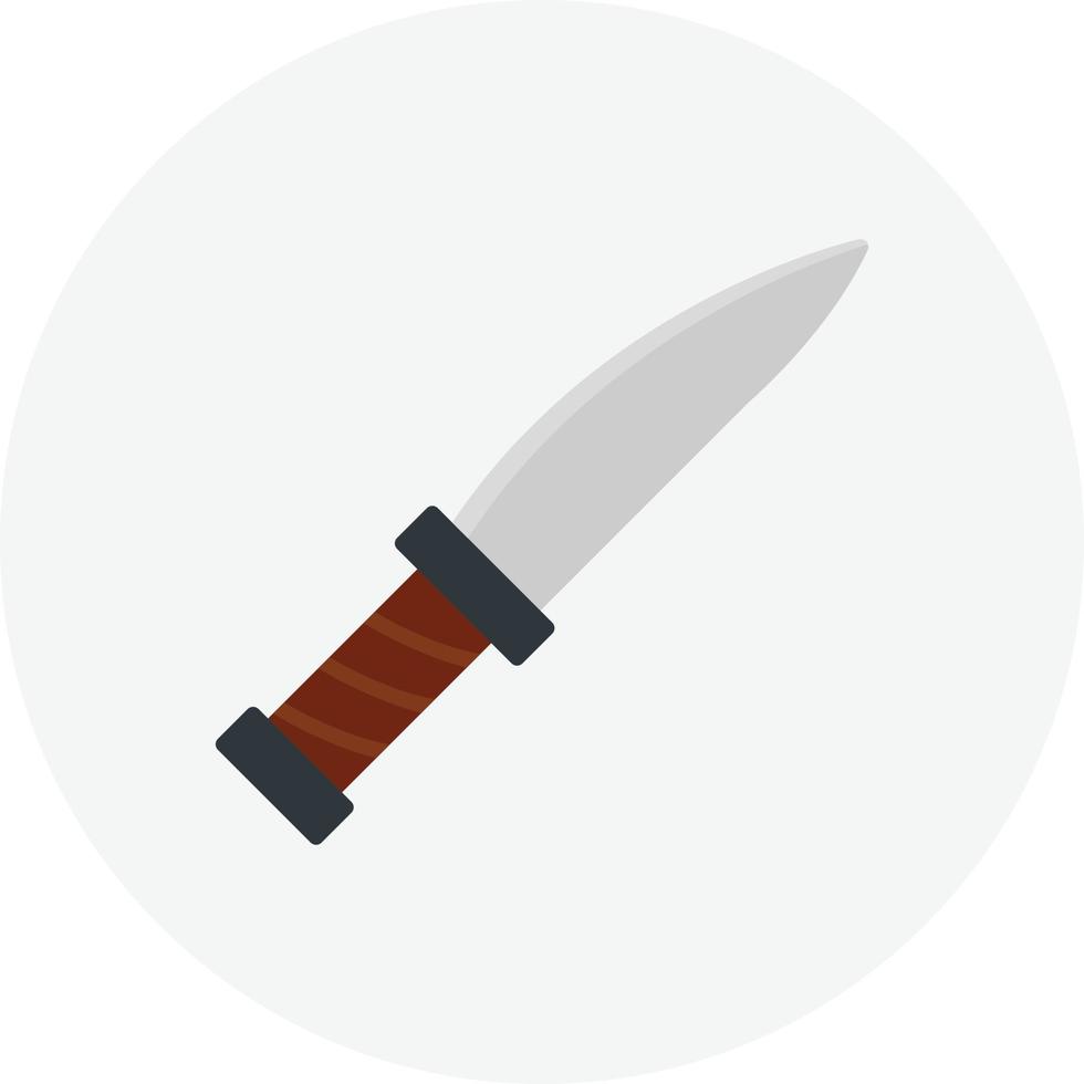 Knife Flat Circle vector