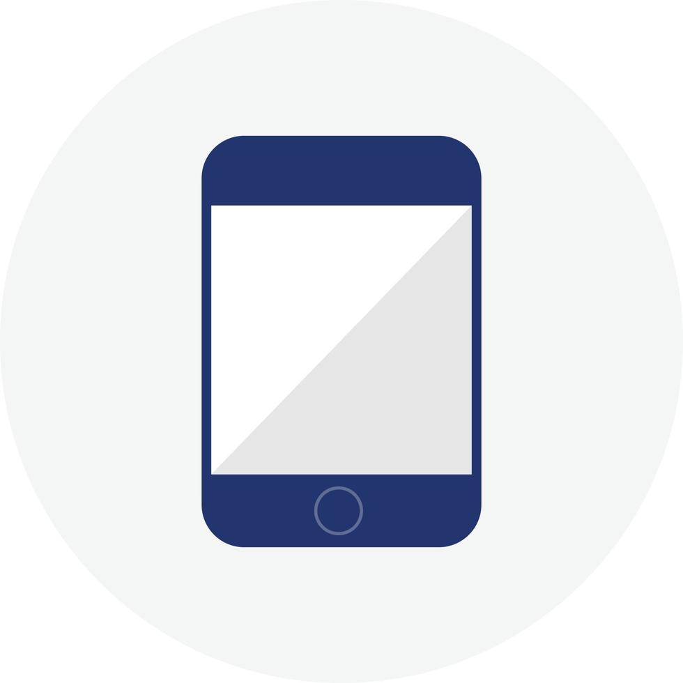 Smart phone Flat Circle vector