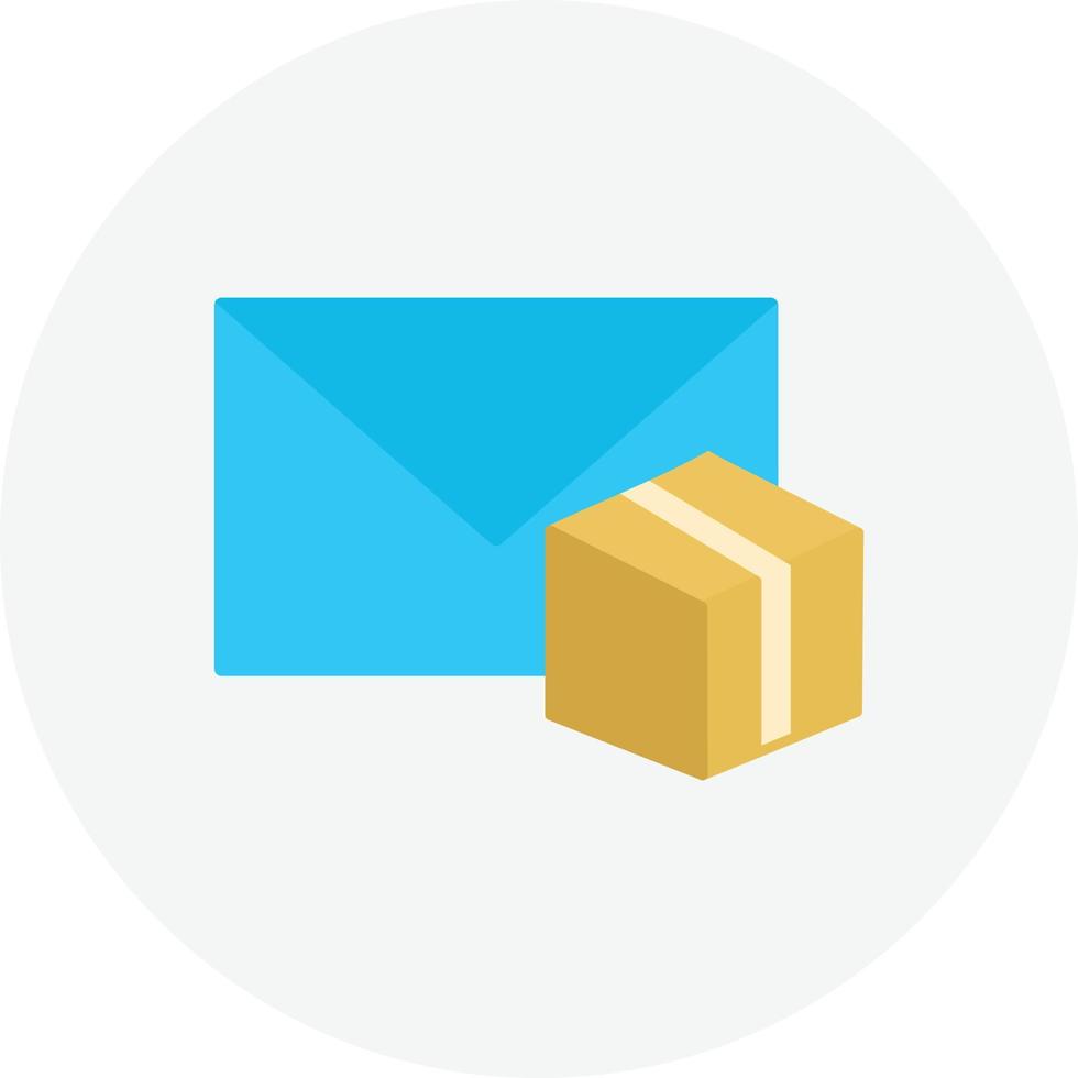 Mail Flat Circle 9570901 Vector Art at Vecteezy