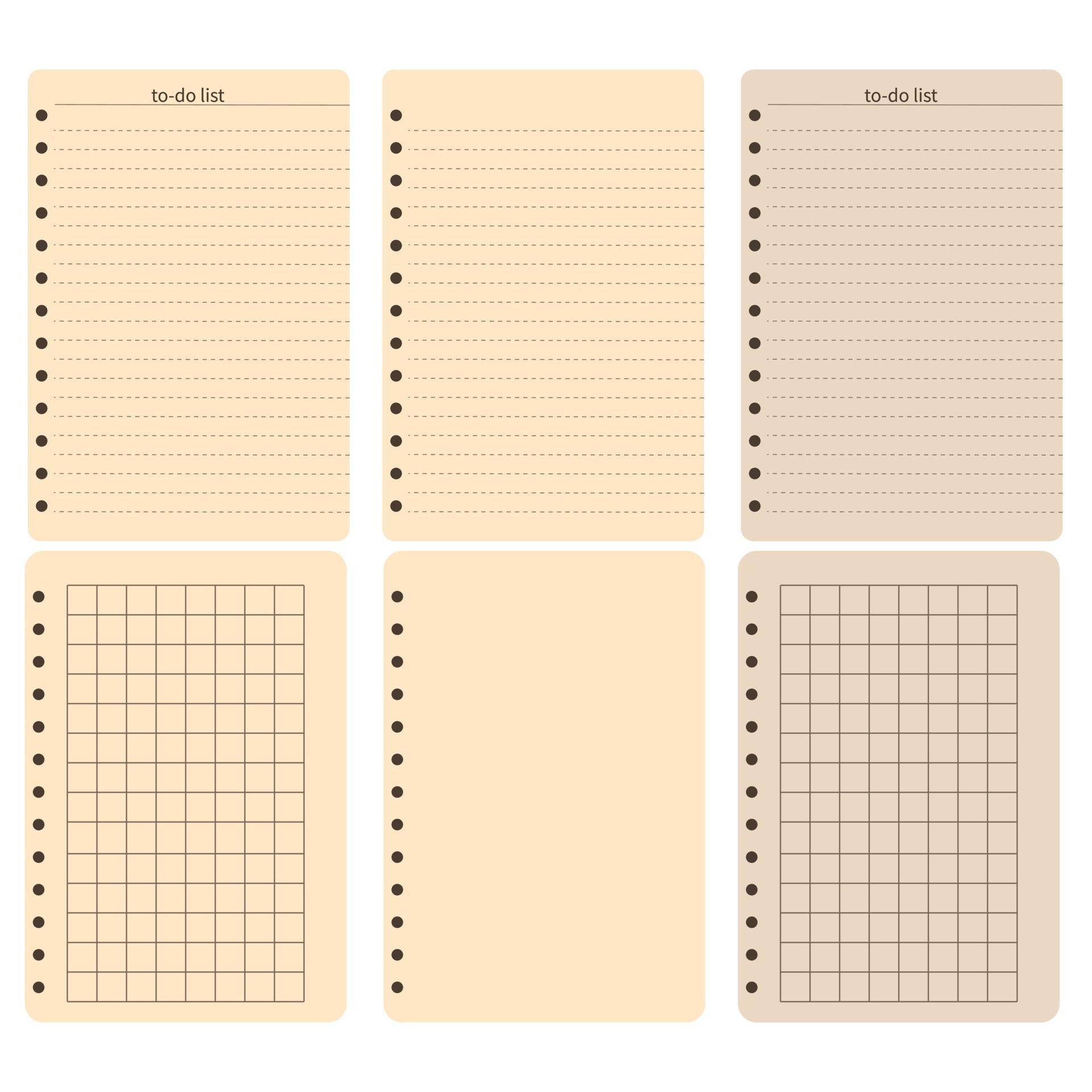 Pieces of notes of different sizes, notepad, notepad sheets sealed with