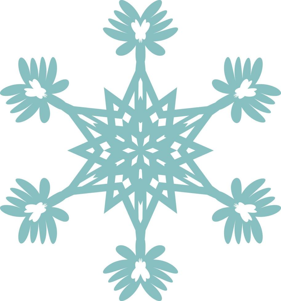 Graphic of snowflakes vector design.The beautiful element for many purposes.