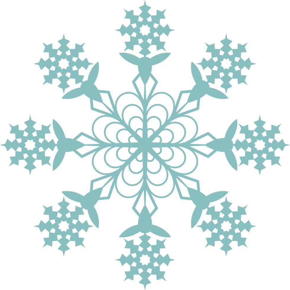 Graphic of snowflakes vector design.The beautiful element for many purposes.