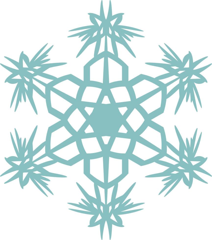 Graphic of snowflakes vector design.The beautiful element for many purposes.