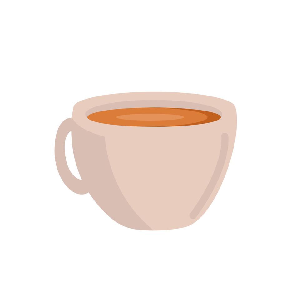cup Illustration isolated on white background. vector