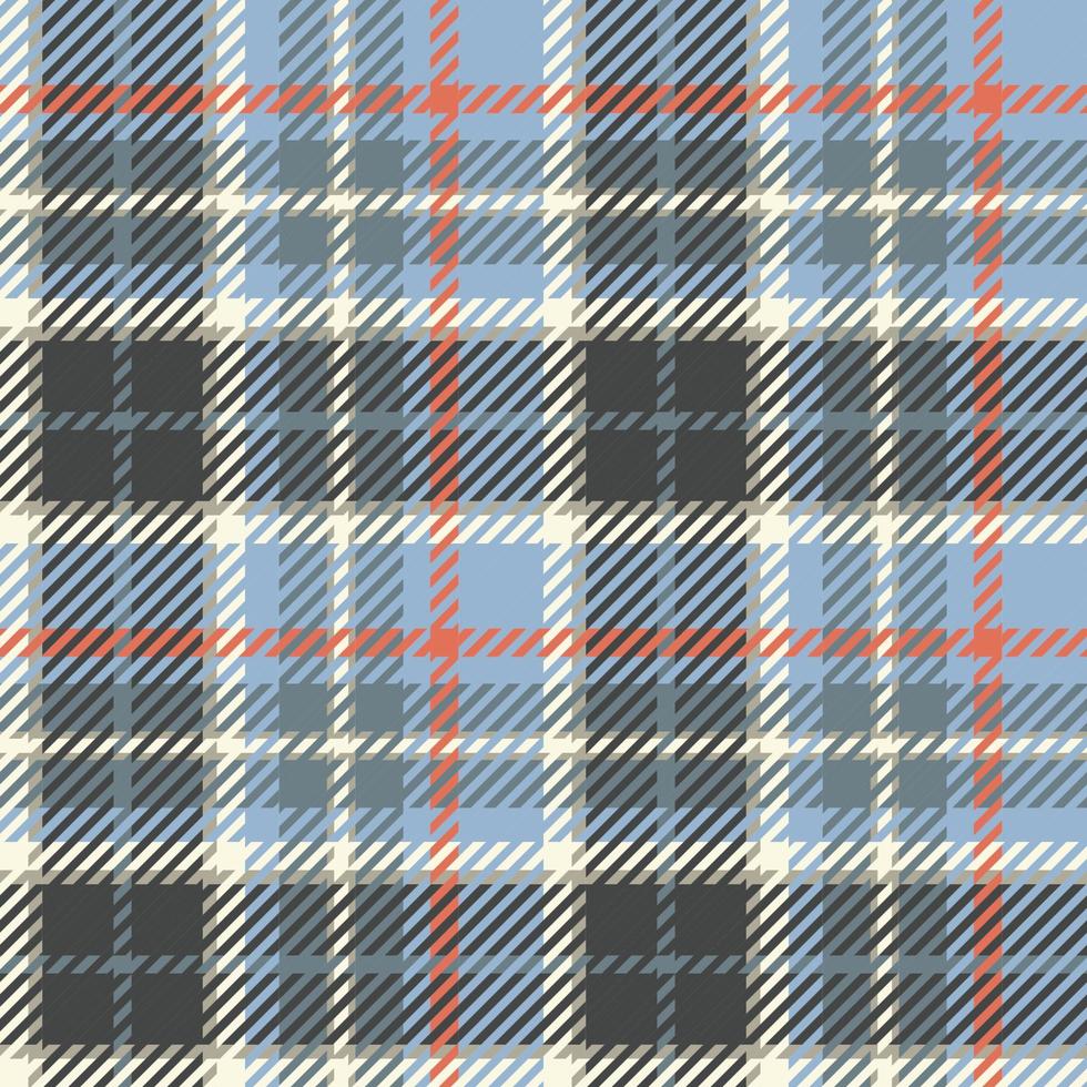 Blue and Red Tartan Plaid Scottish Seamless Pattern. Texture from tartan, plaid, tablecloths, shirts, clothes, dresses, bedding, blankets and other textile vector