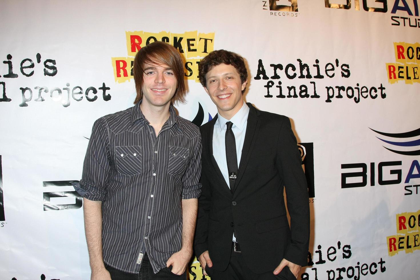 LOS ANGELES, SEPT 22 - Shane Dawson, Gabriel Sunday arriving at the after-party for  Archie s Final Project  presented by Big Air Studios, on September 22, 2011 in Santa Monica, CA photo