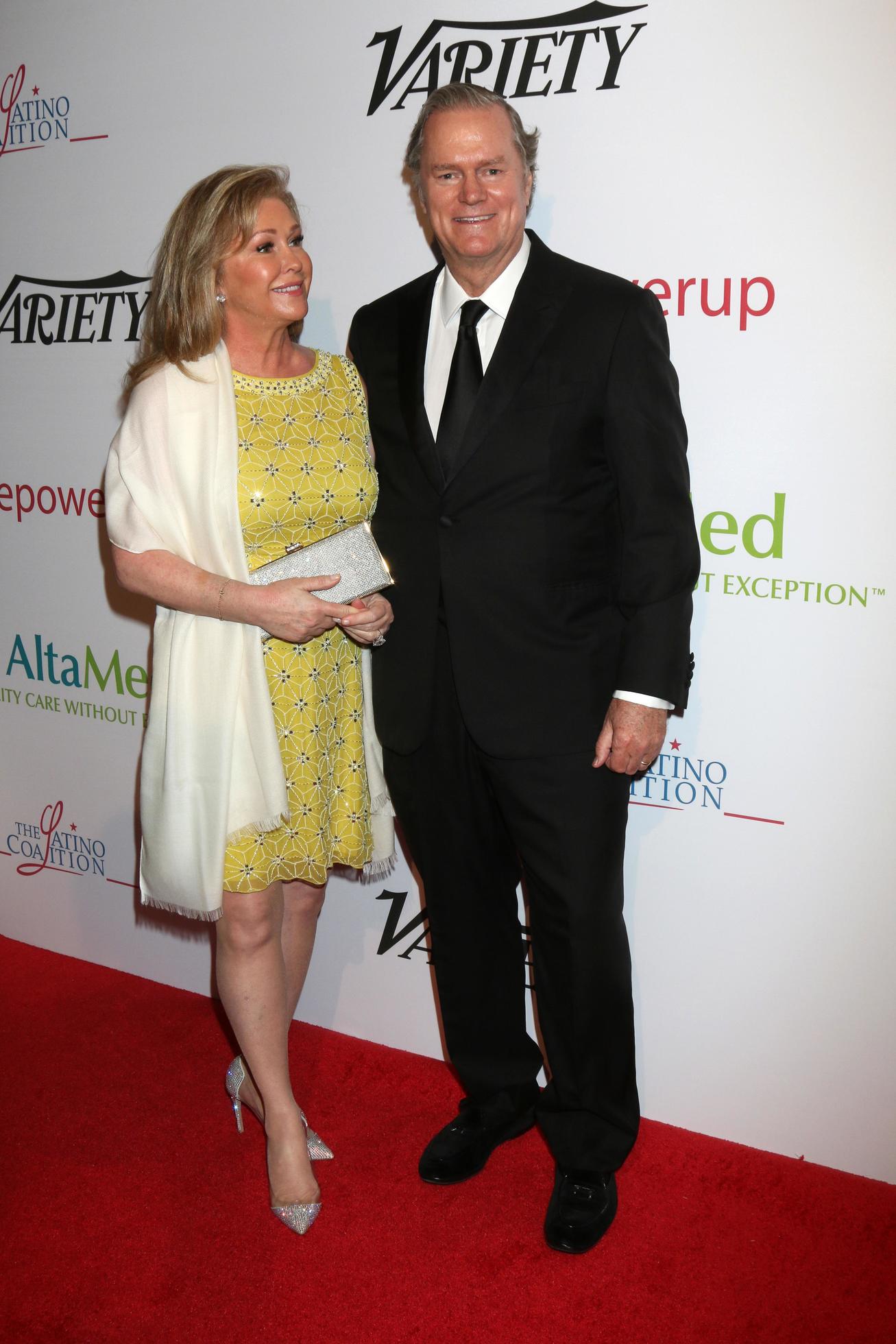 LOS ANGELES, MAY 12 Kathy Hilton, Rick Hilton at the Power Up Gala at