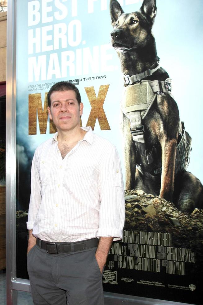 LOS ANGELES, JUN 23 - Boaz Yakin at the Max  Premiere at the Egyptian Theater on June 23, 2015 in Los Angeles, CA photo