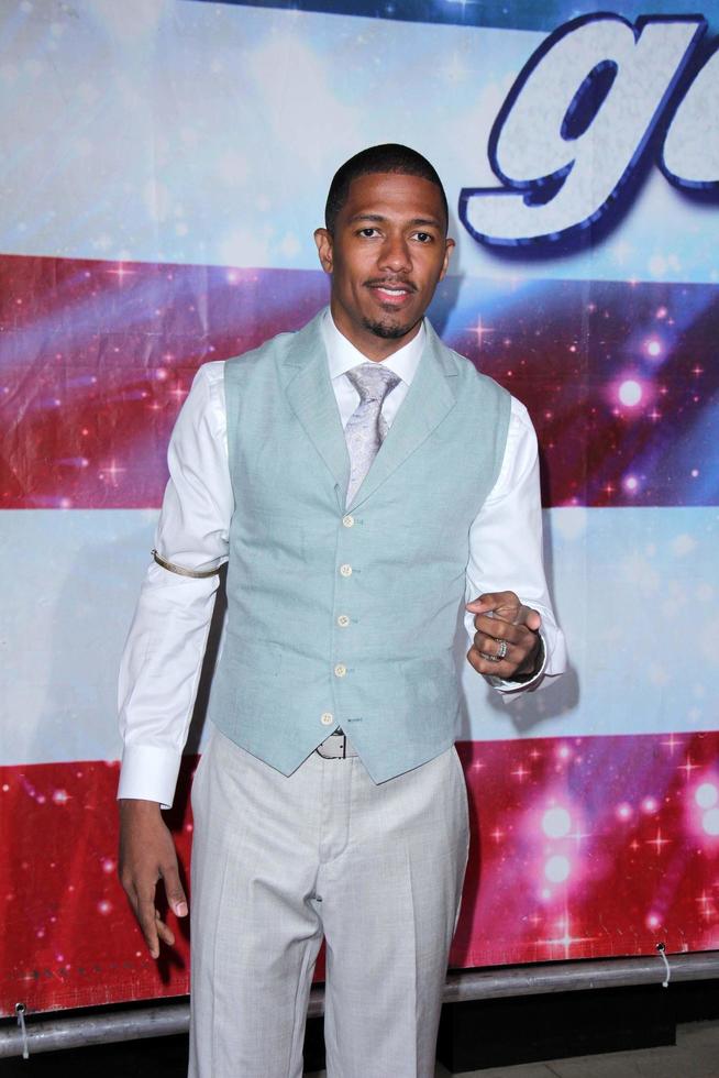 LOS ANGELES, APR 24 - Nick Cannon arrives at the America s Got Talent Los Angeles Auditions at the Pantages Theater on April 24, 2013 in Los Angeles, CA photo