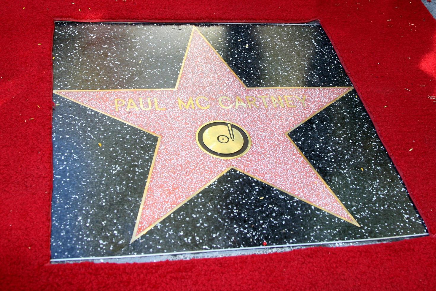 LOS ANGELES, FEB 9 - Paul McCartney Star at the Hollywood Walk of Fame Ceremony for Paul McCartney at Capital Records Building on February 9, 2012 in Los Angeles, CA photo
