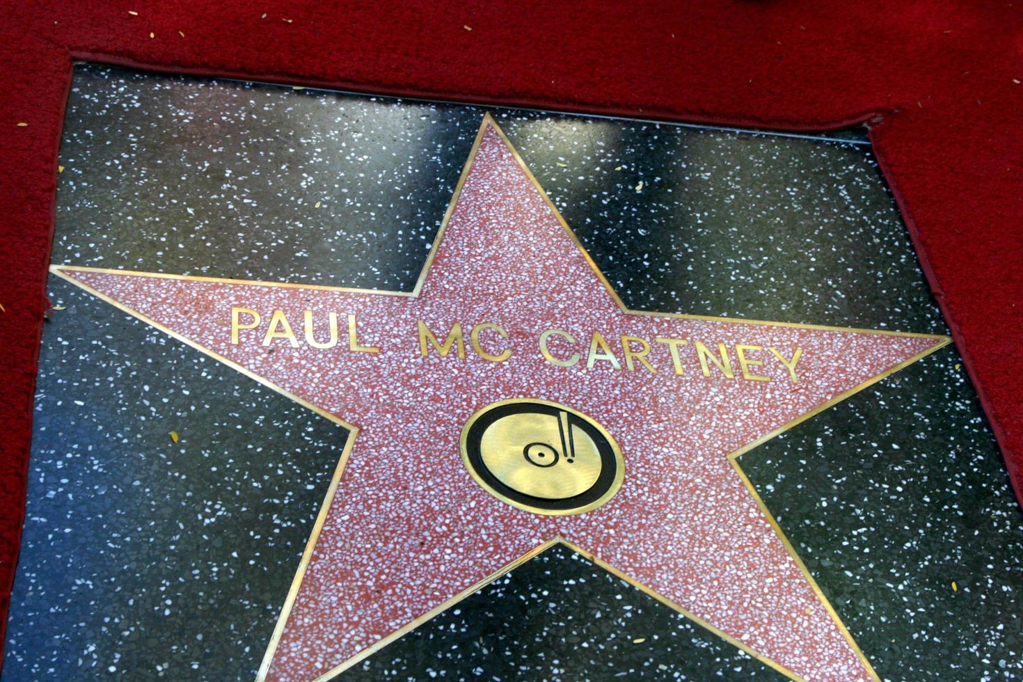 LOS ANGELES, FEB 9 - Paul McCartney Star at the Hollywood Walk of Fame Ceremony for Paul McCartney at Capital Records Building on February 9, 2012 in Los Angeles, CA photo