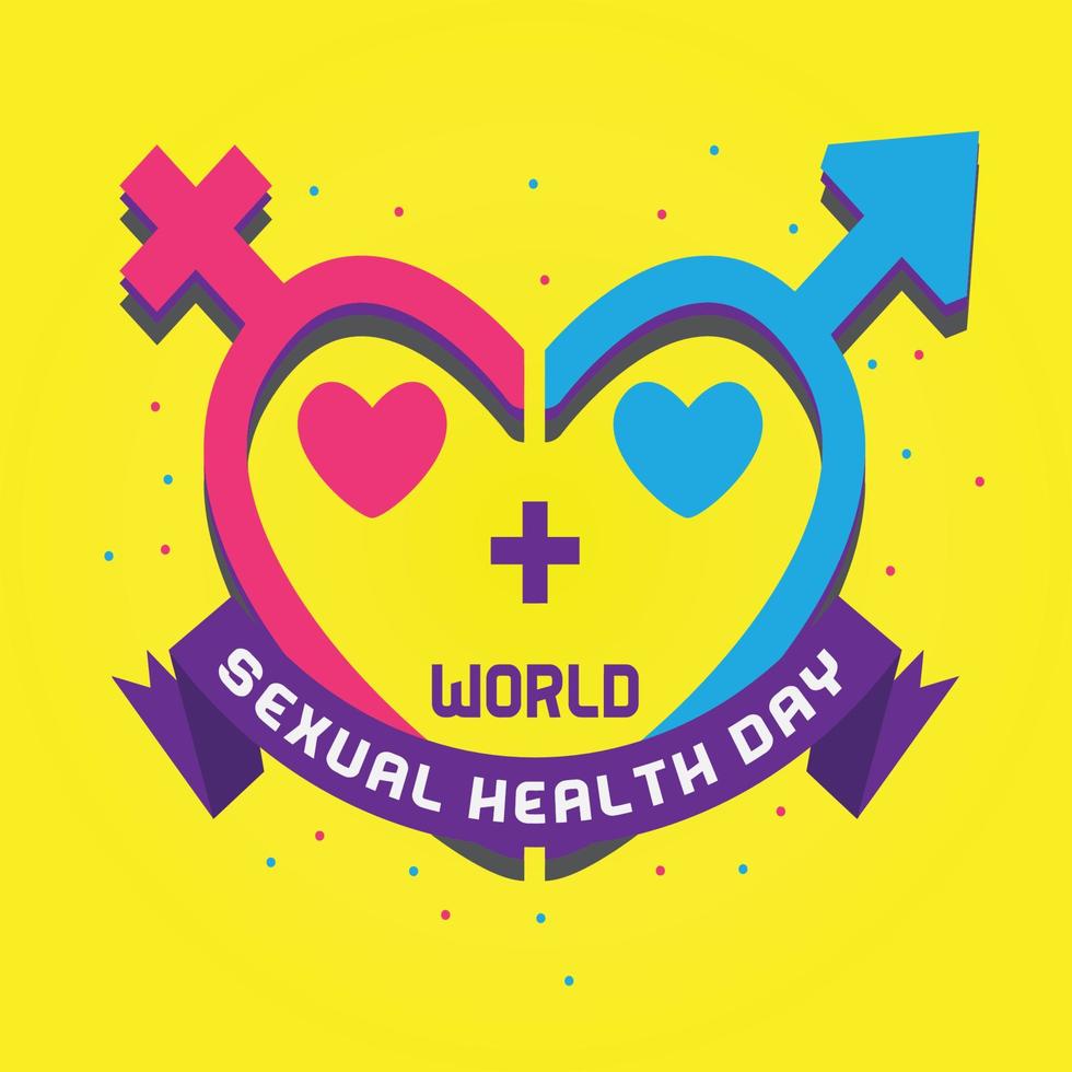 World Sexual Health Day.eps vector