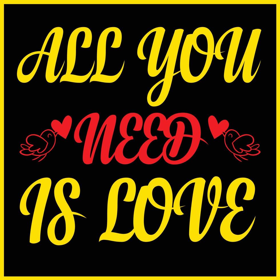 All you need is love vector