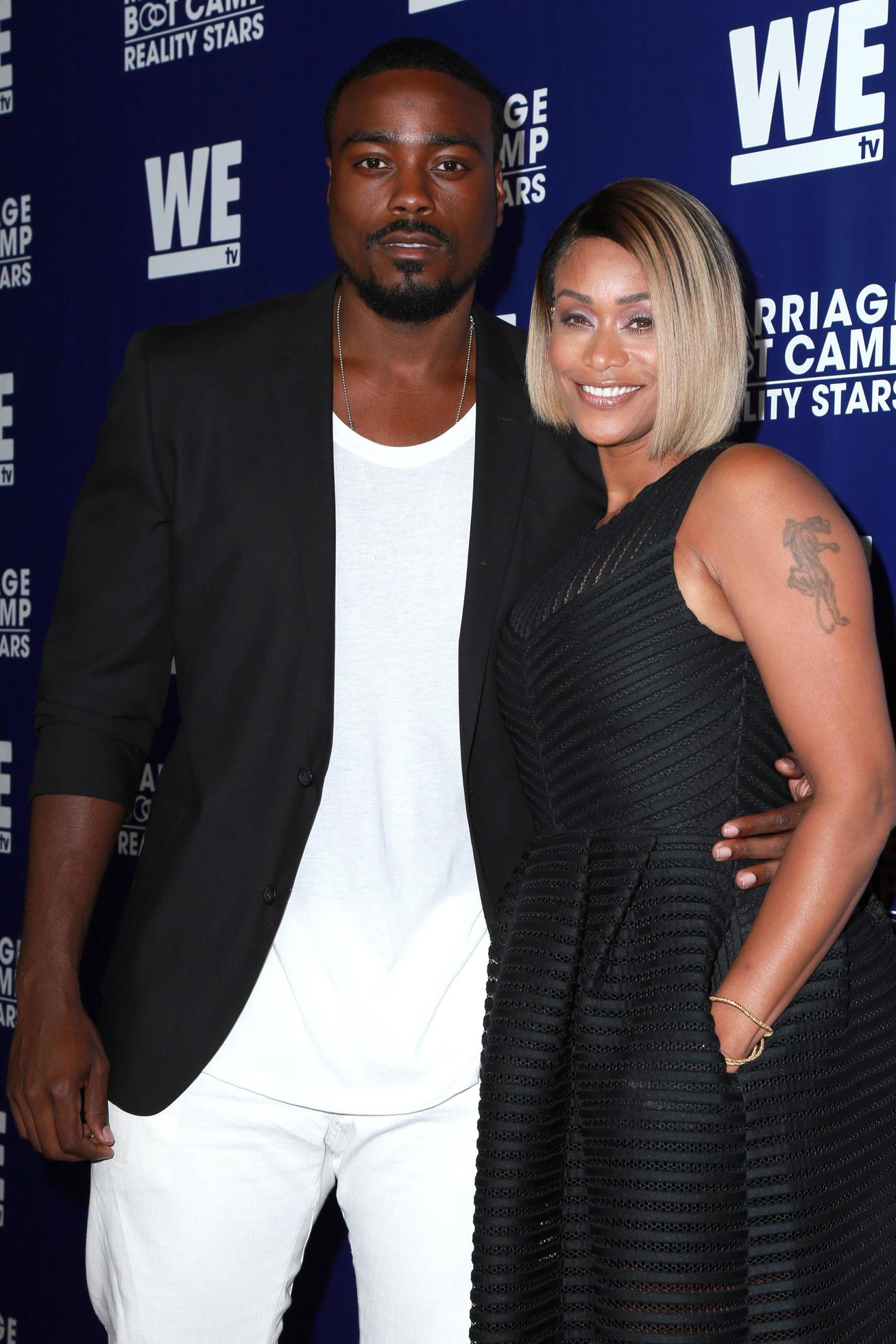 LOS ANGELES, MAY 28 Reggie Youngblood, Tami Roman at the WE tv s