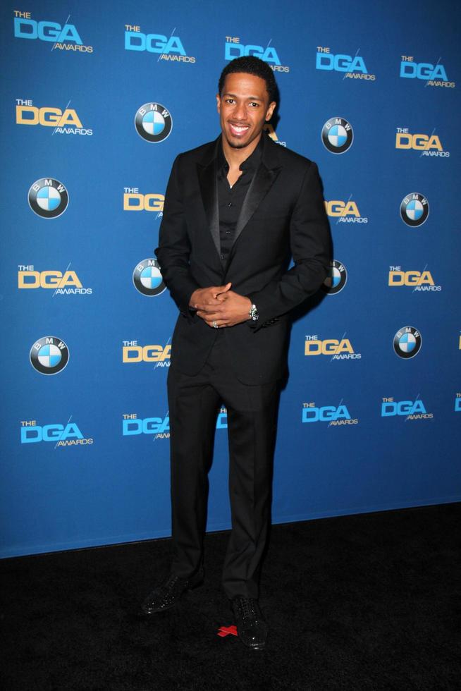 LOS ANGELES, JAN 25 - Nick Cannon at the 66th Annual Directors Guild of America Awards, Press Room at Century Plaza Hotel on January 25, 2014 in Century City, CA photo