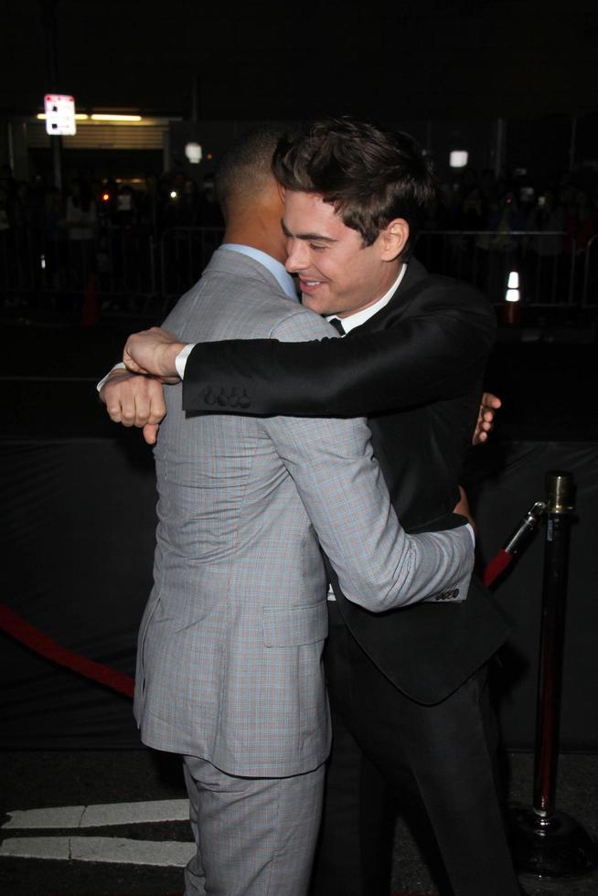 LOS ANGELES, JAN 27 - Michael B Jordan, Zac Efron at the That Awkward Moment LA Premiere at Regal 14 Theaters on January 27, 2014 in Los Angeles, CA photo